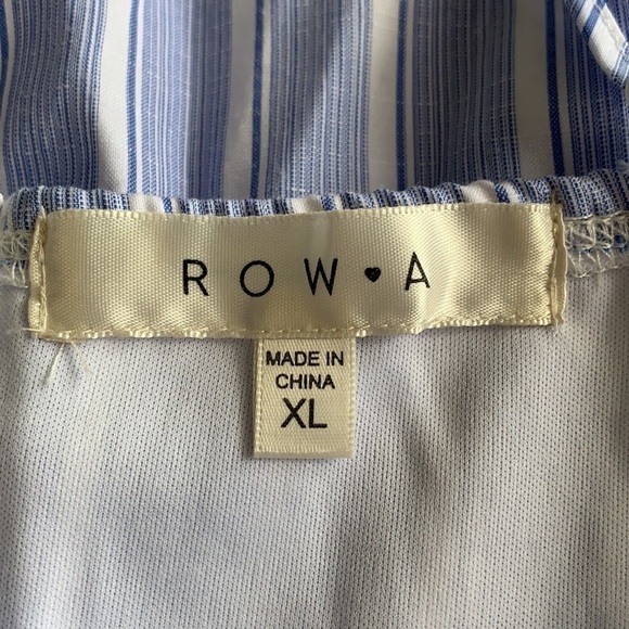 ROWA A Raffle striped sleeveless dress - Picture 4 of 6